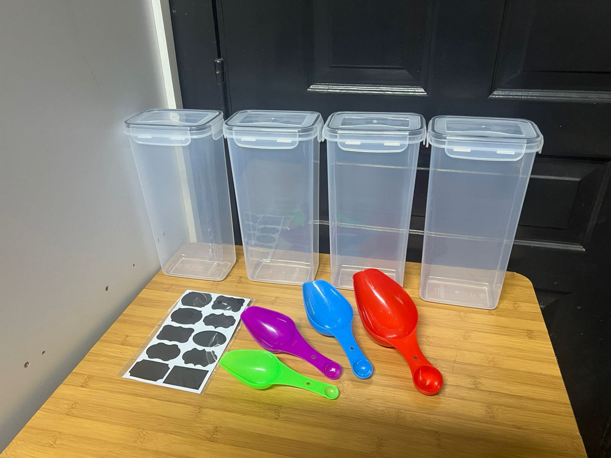 4pcs food storage containers