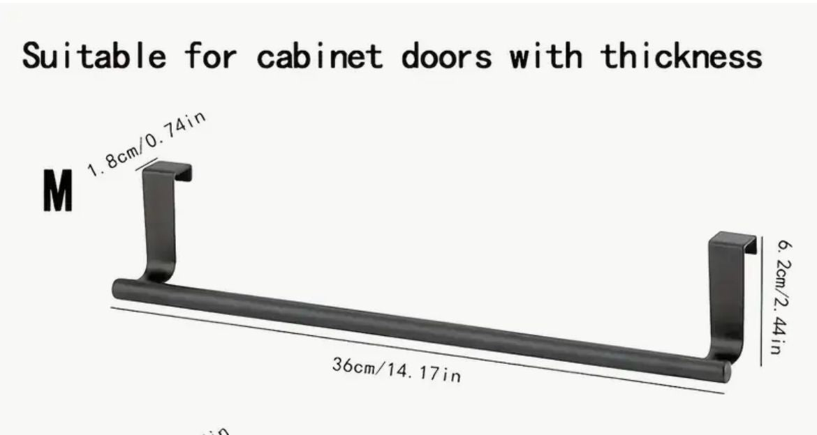 Stainless Steel Kitchen cabinet door storage rack