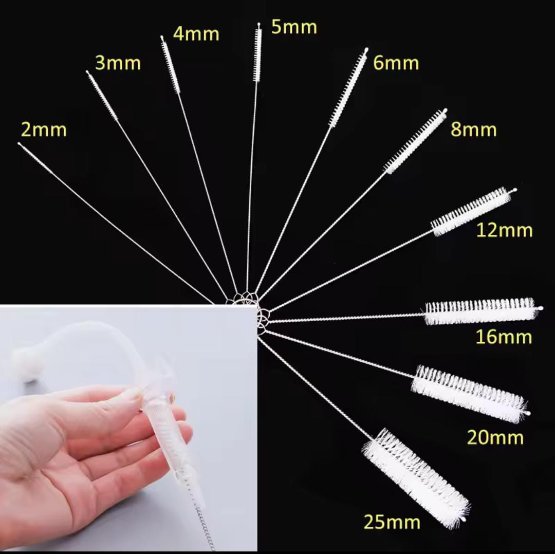 10Pcs Drinking Straw Cleaning Brush Set