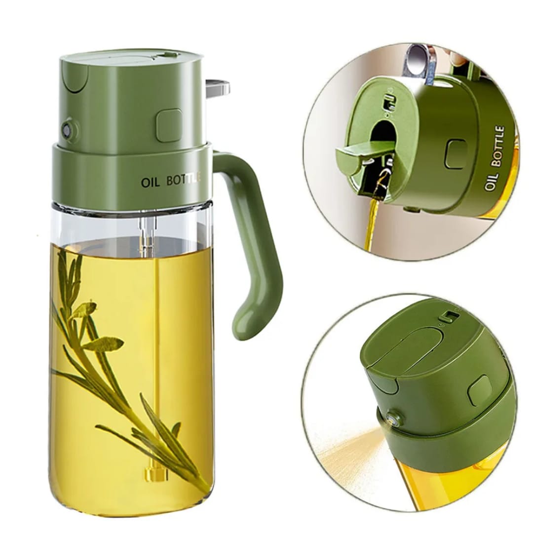 2 in 1 multifunctional oil spray dispenser(sprayer &pourer)