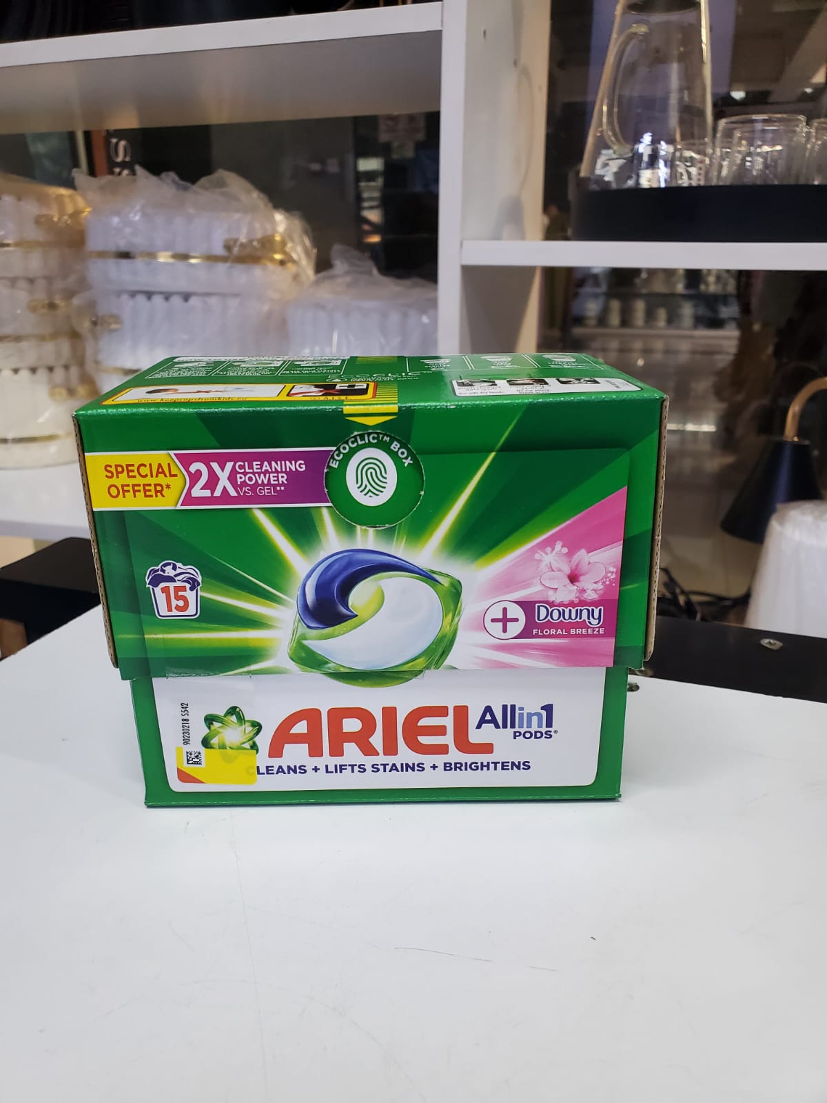 3 in 1 Ariel laundry pods