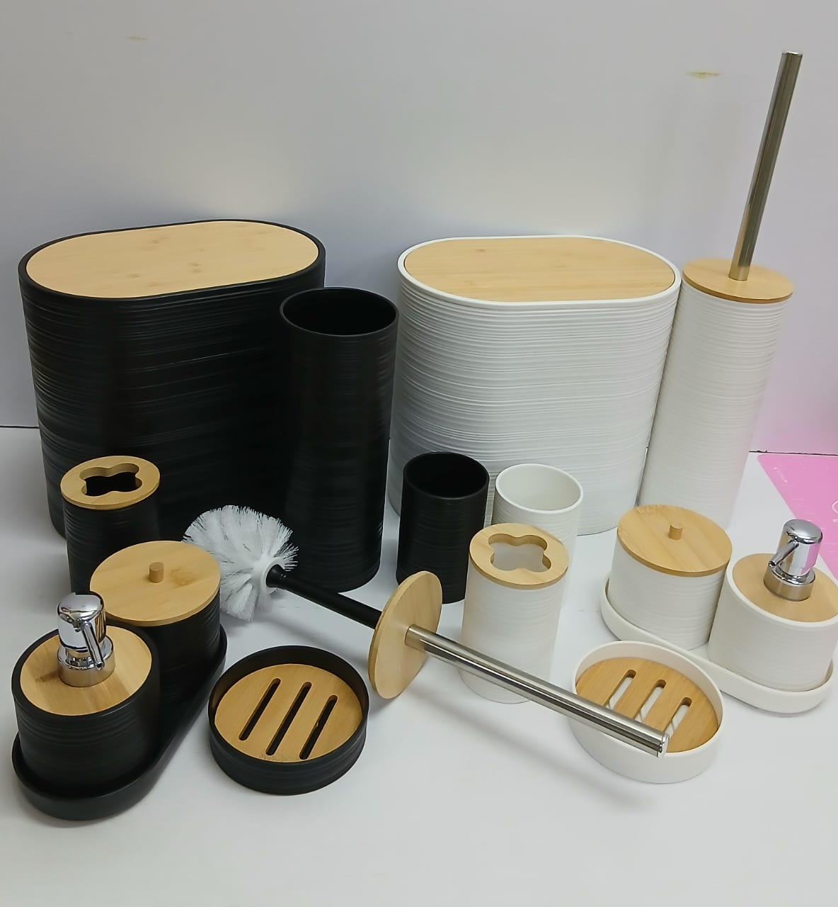8 in 1 pcs bathroom organizer set
