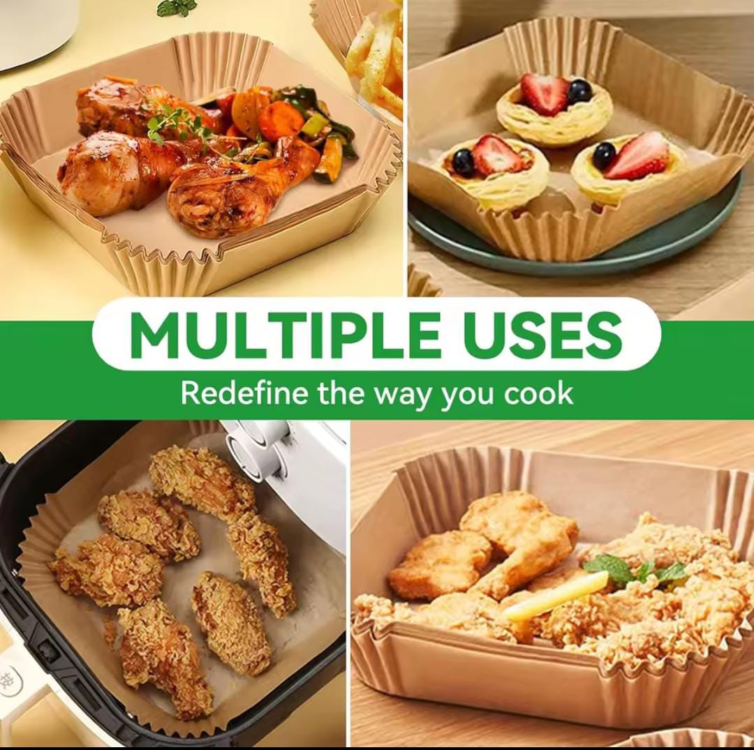 DISPOSABLE AIR FRYER paper liners
