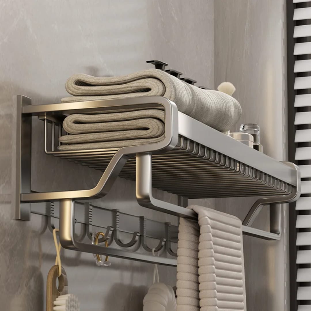 Bathroom Wall Mounted Towel Rack