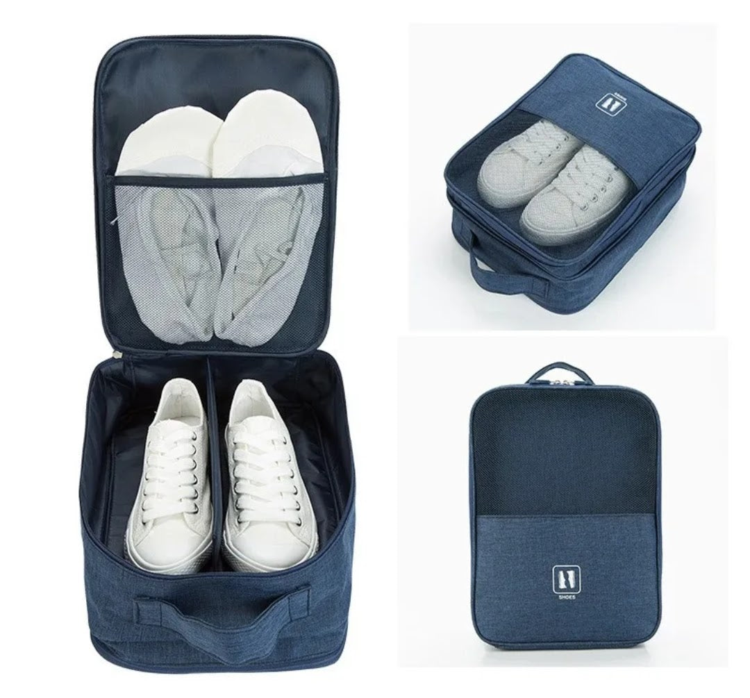 3 Layer Large Quality Travel Shoe Bag