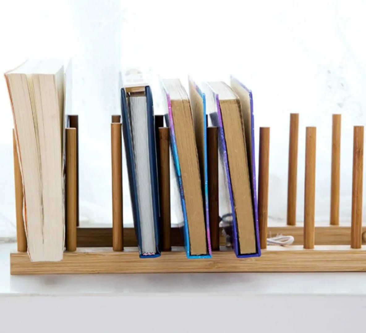Bamboo Plate/Pot Lids Holder