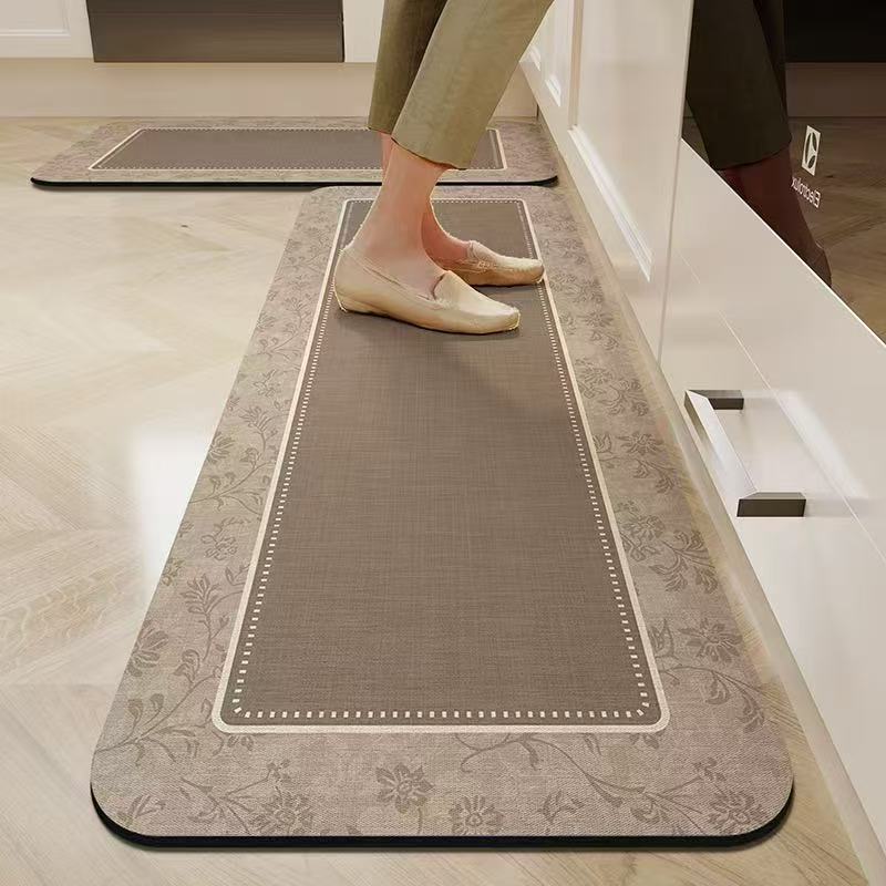 Rubber Bottom Anti-Slip Kitchen Mats