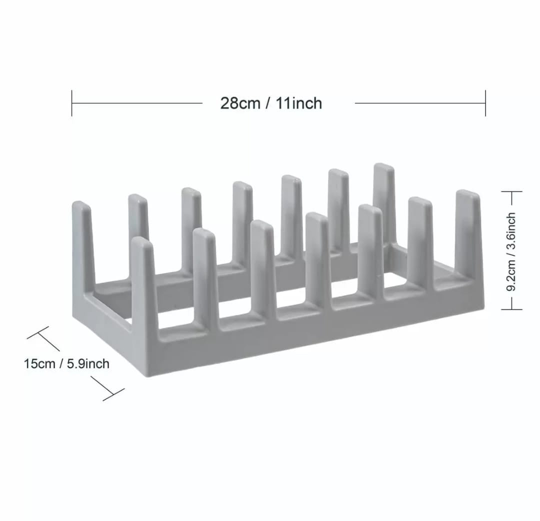 Multi-Purpose Pot Lid & Plate Storage Rack