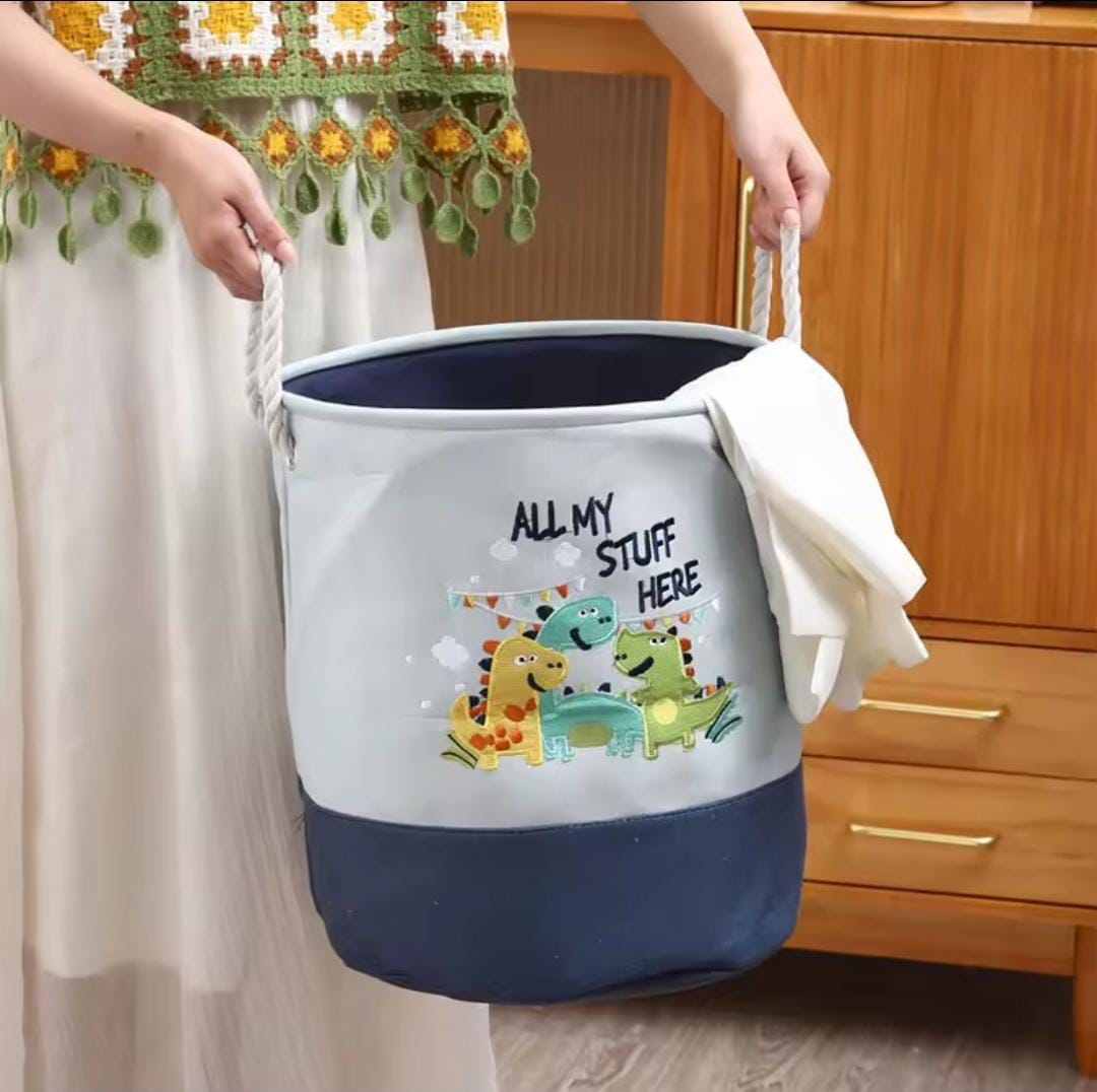Printed laundry/toys/ shopping basket