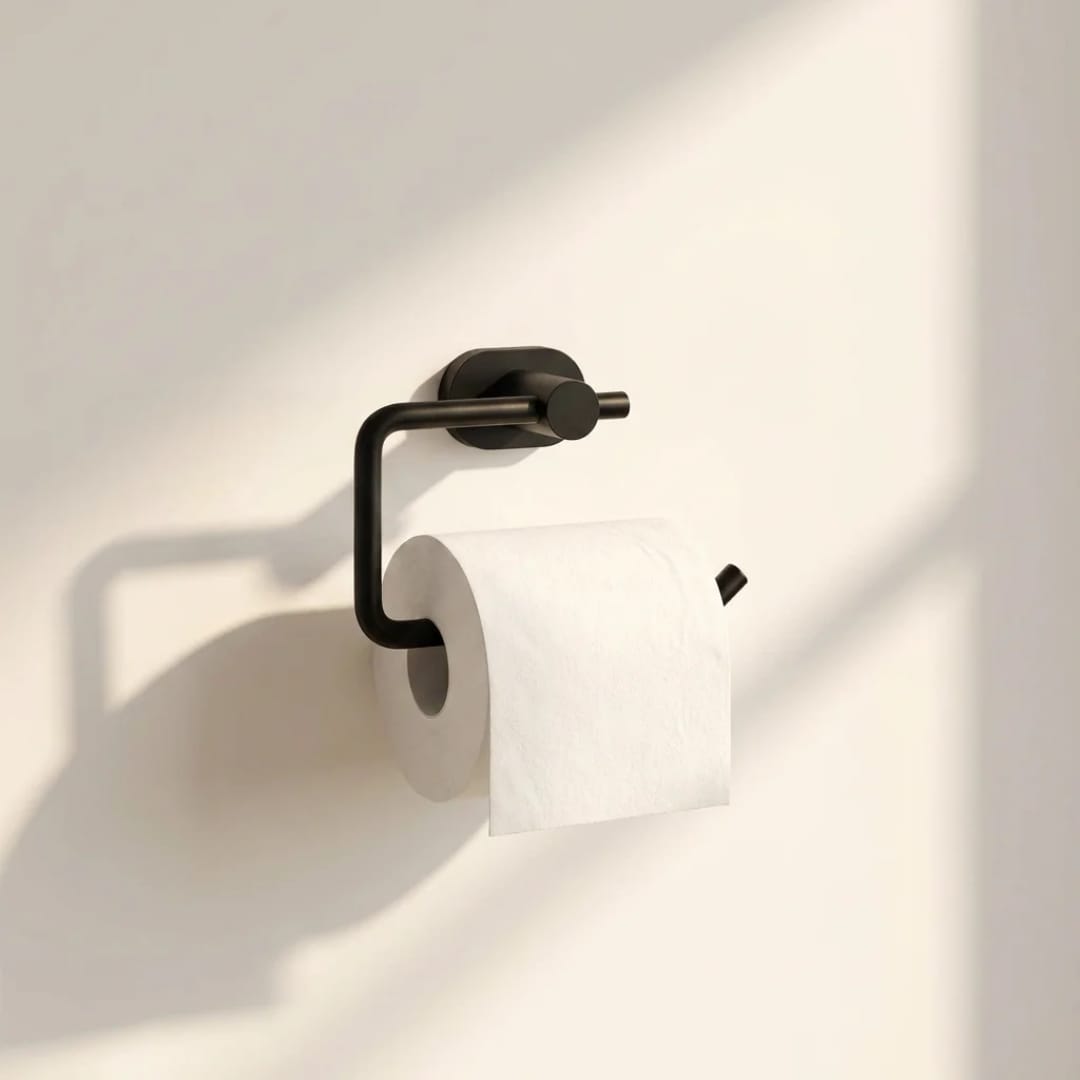 Wall mounted tissue holder