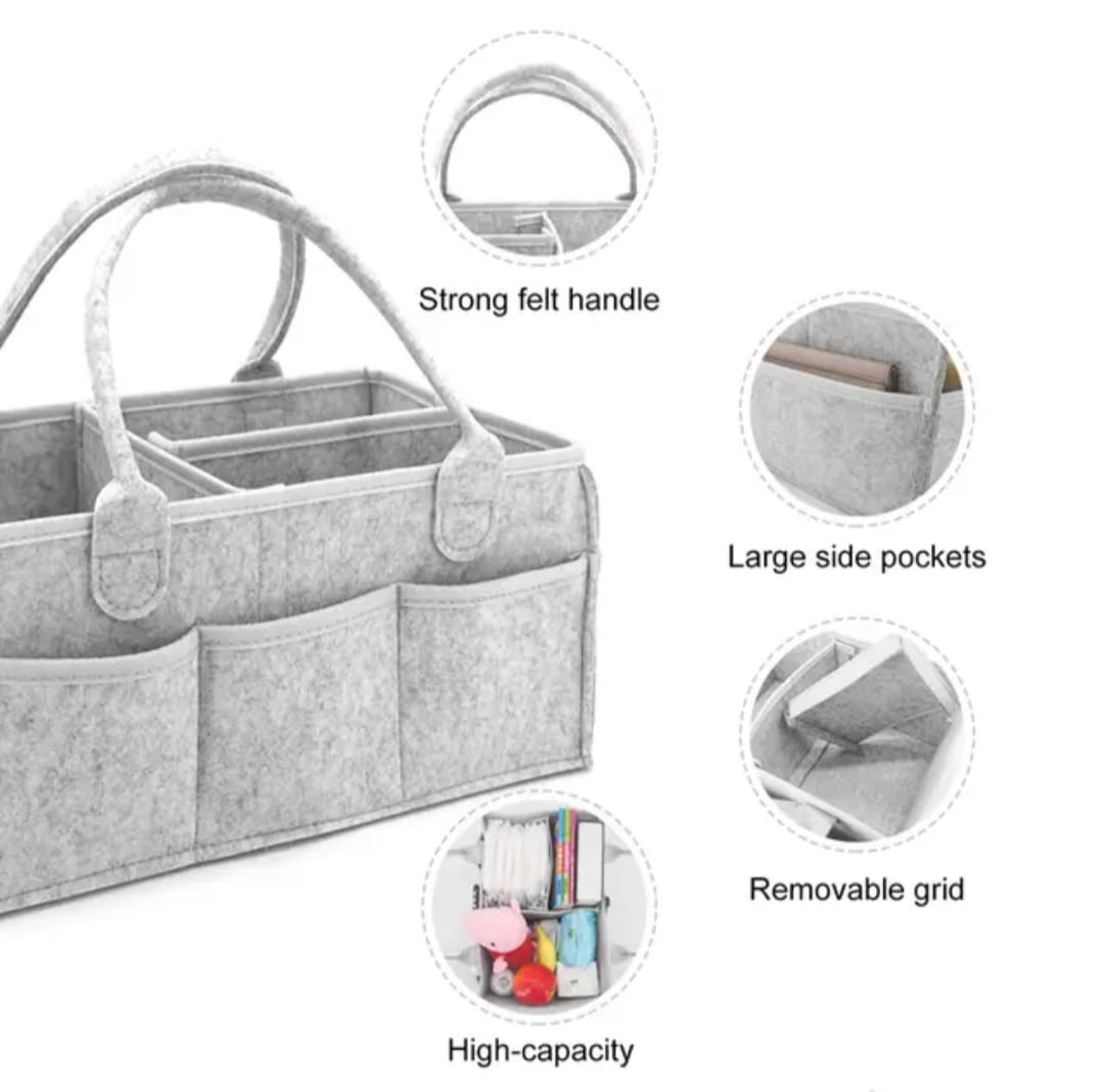 Baby Diaper Caddy Nursery Organizer