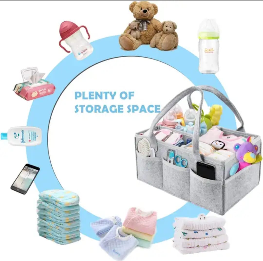 Baby Diaper Caddy Nursery Organizer