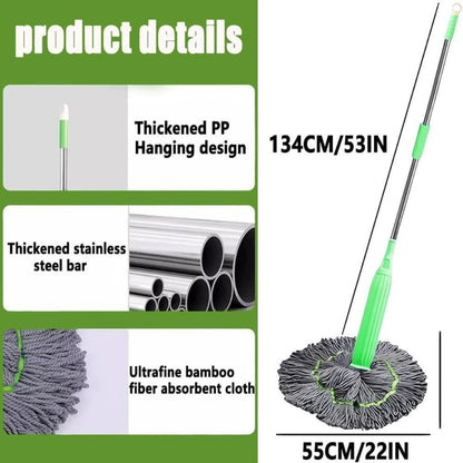 Dehydrated Bamboo Fibre Mop