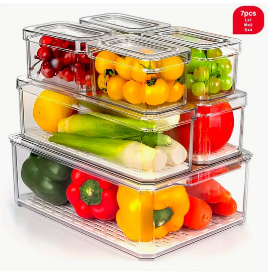 Fridge Organizer containers