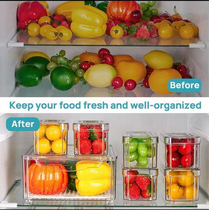 Fridge Organizer containers