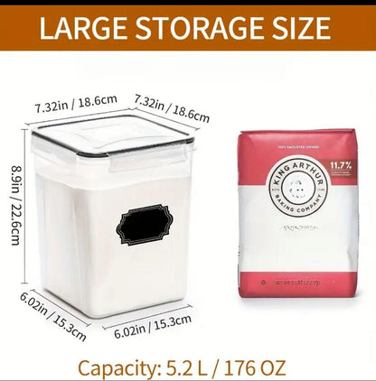 4pcs BPA-Free Airtight Food Storage Containers