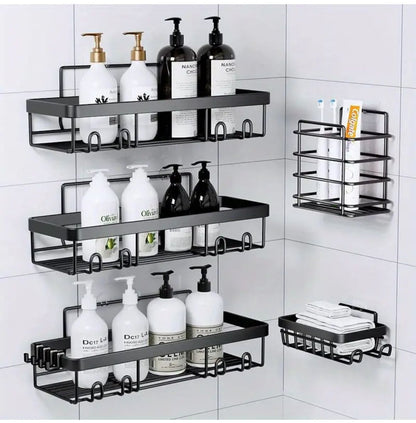 5pcs set Shower caddy shelf/Bathroom