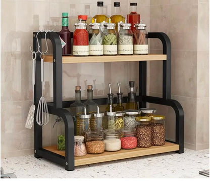 Multipurpose kitchen spice rack