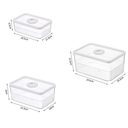 Acrylic Transparent fridge organizer (3 pieces set)