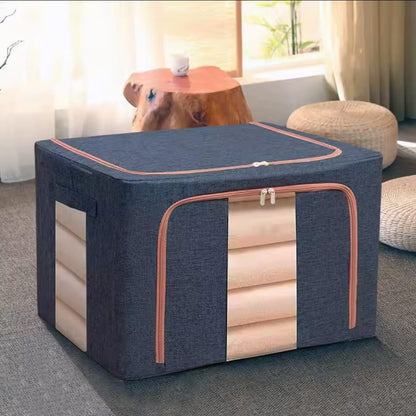 100L Zipped Storage Box/ Wardrobe Organizer