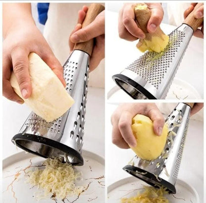 4 sided stainless steel kitchen grater