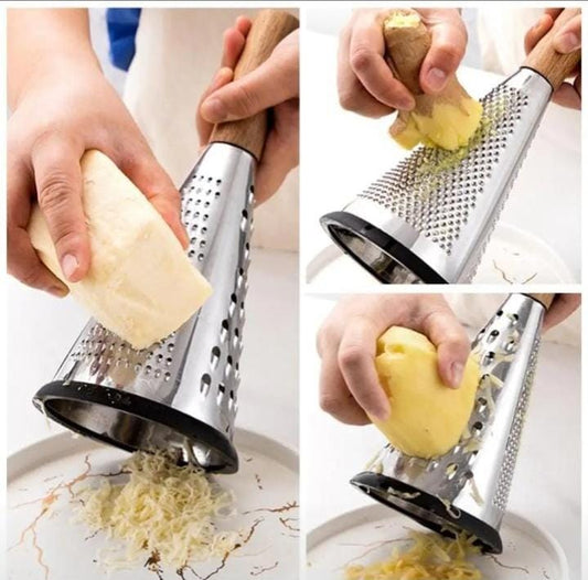 4 sided stainless steel kitchen grater