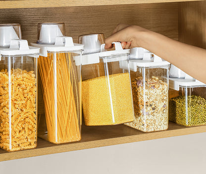 Acrylic airtight cereal storage container