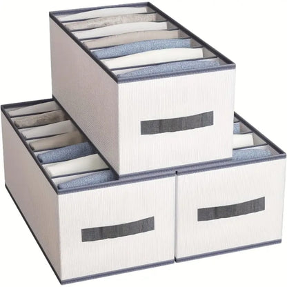 8 grid Jeans Compartment Storage Box