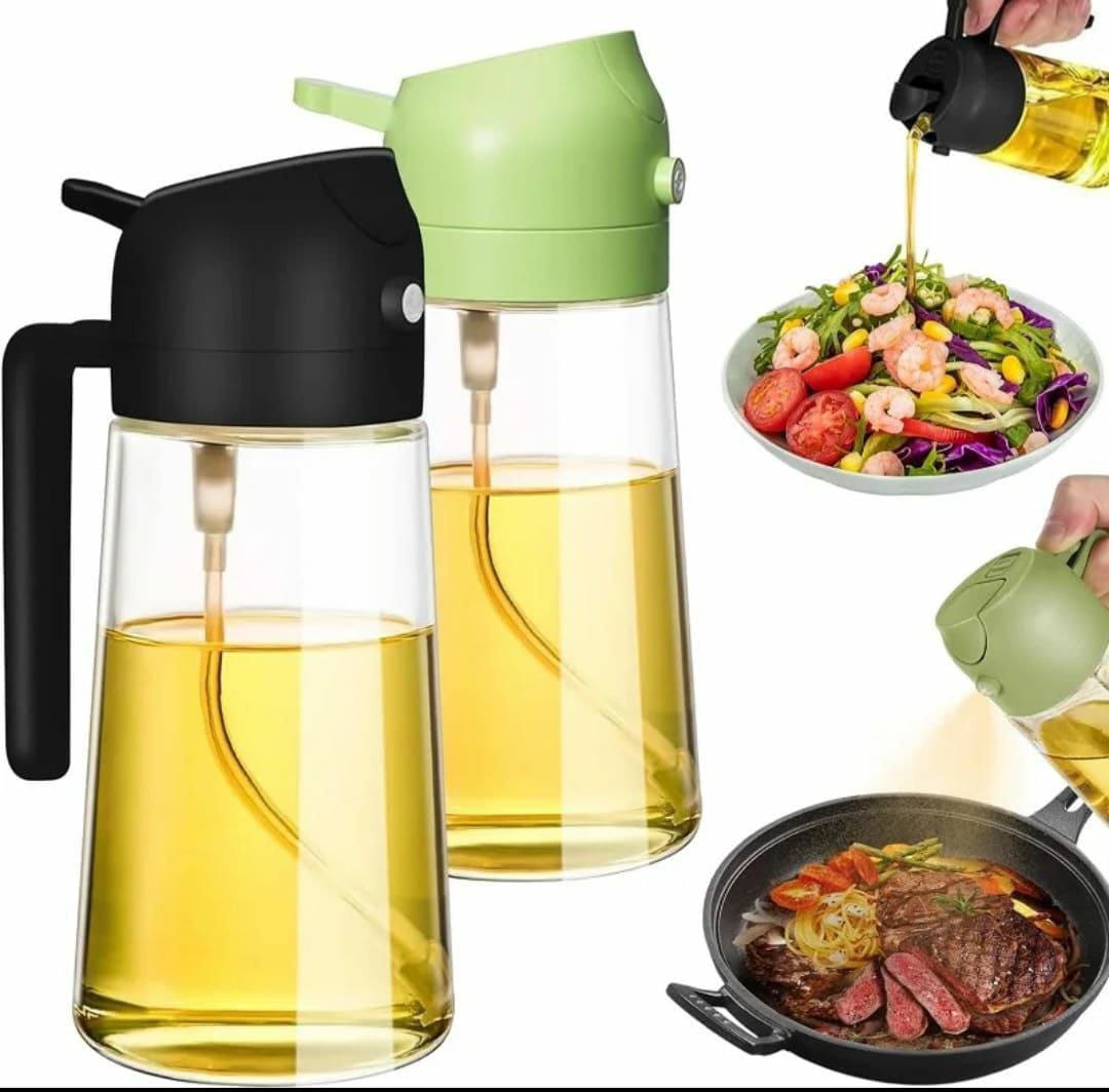 2 in 1 oil jar Sprayer & dispenser 