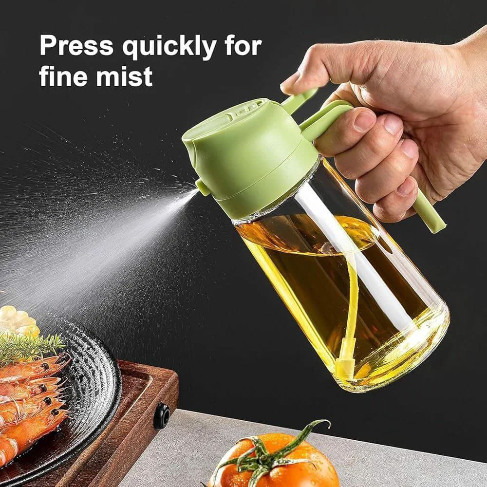 2 in 1 oil jar Sprayer & dispenser 