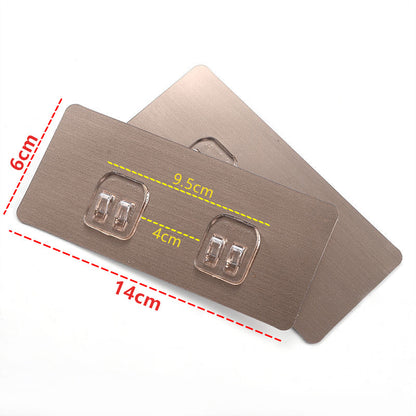 5 pcs Strong Adhesive Waterproof Wall Hooks/Shelf Stickers