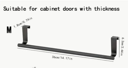 Stainless Steel Kitchen cabinet door storage rack