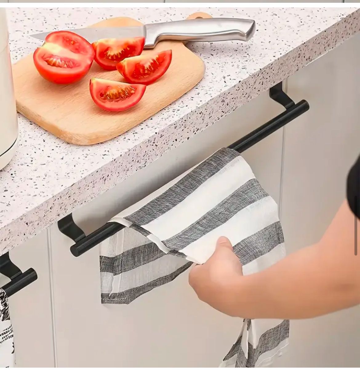 Stainless Steel Kitchen cabinet door storage rack