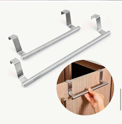 Stainless Steel Kitchen cabinet door storage rack