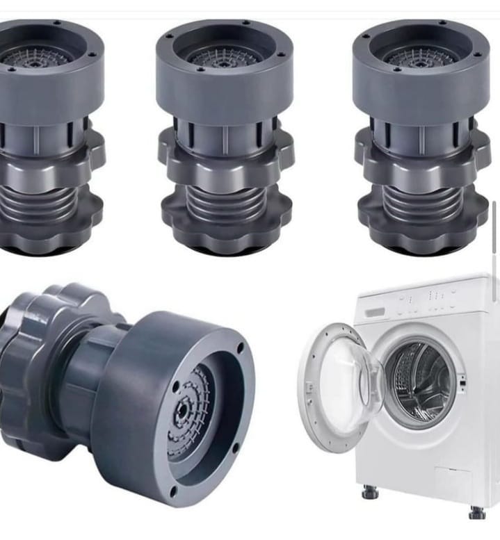 4 pcs Heavy duty Adjustable Height Washing Machine Anti Vibration pads