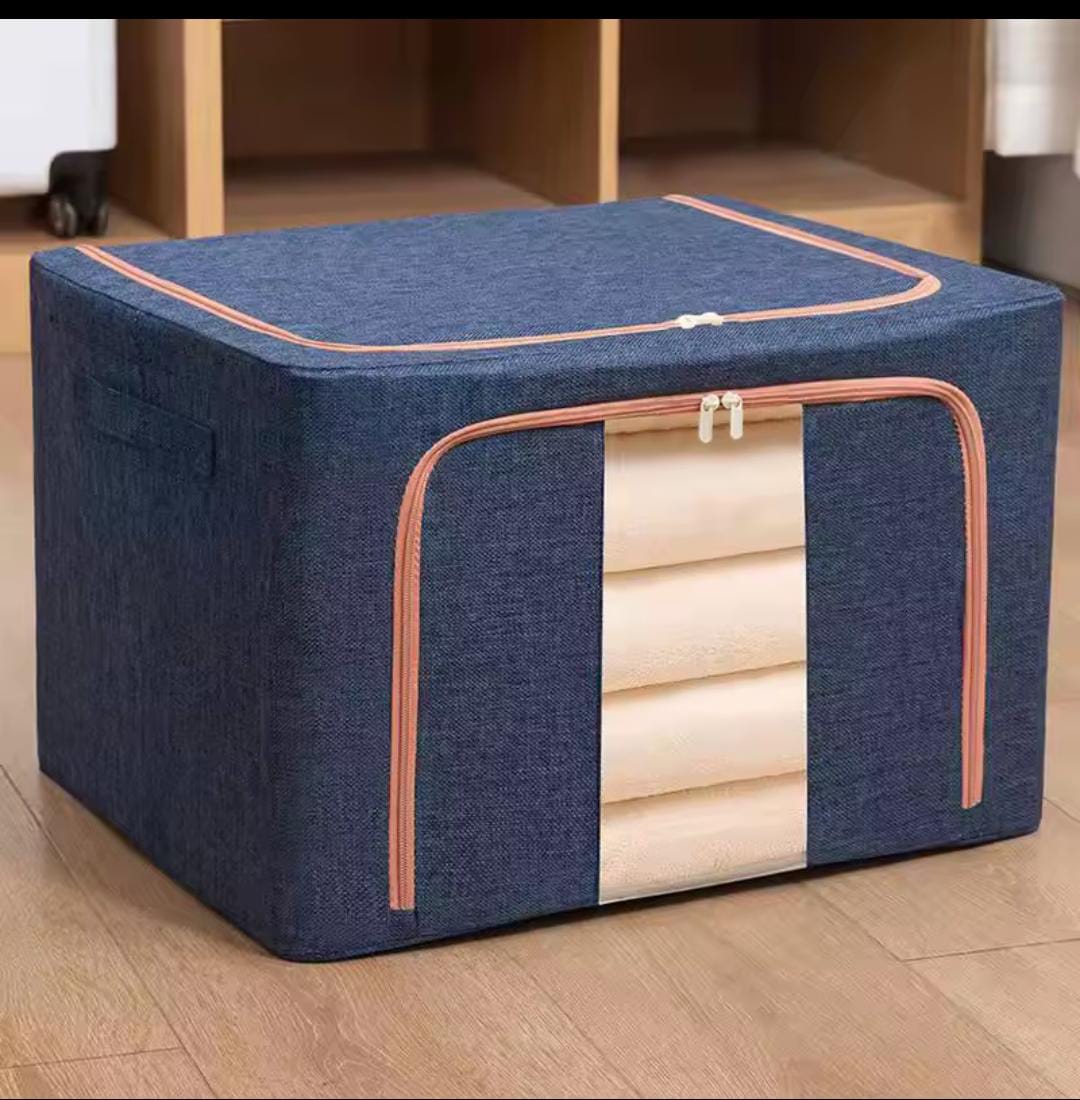 100L Zipped Storage Box/ Wardrobe Organizer