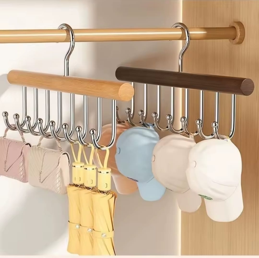 Wooden plank hanger