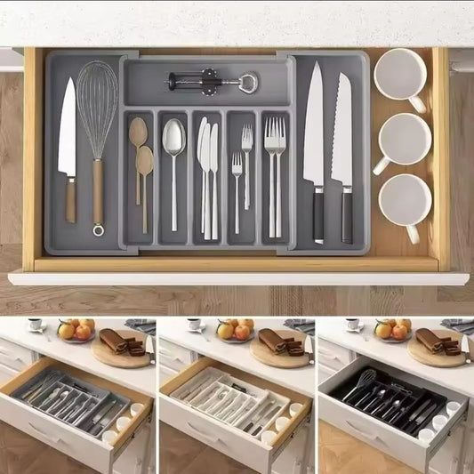 Expandable Cutlery Drawer organizer 