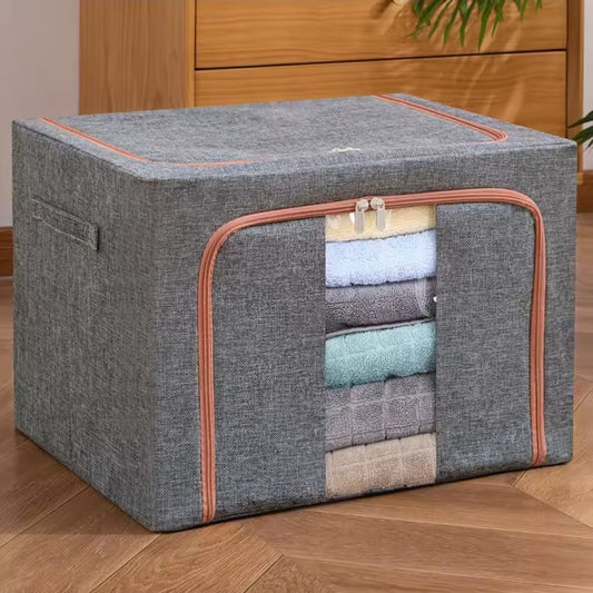 100L Zipped Storage Box/ Wardrobe Organizer