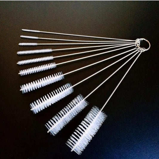 10Pcs Drinking Straw Cleaning Brush Set 