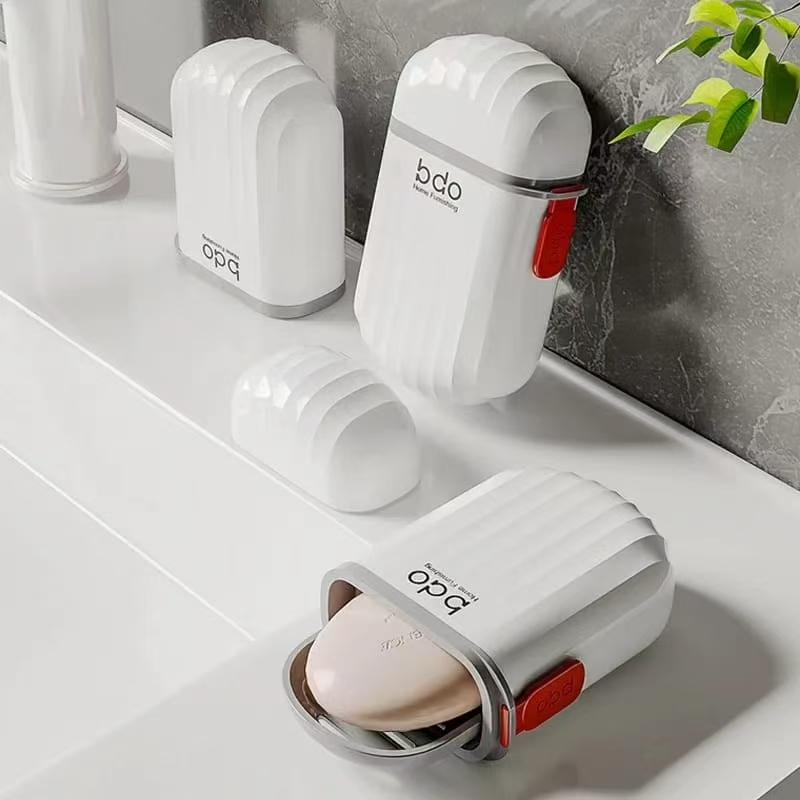 Portable travel soap holders