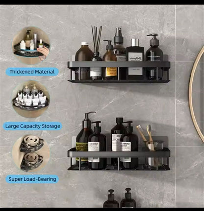 Aluminum Kitchen & Bathroom Storage Rack