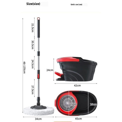 Pedal Spin Mop & Bucket Set