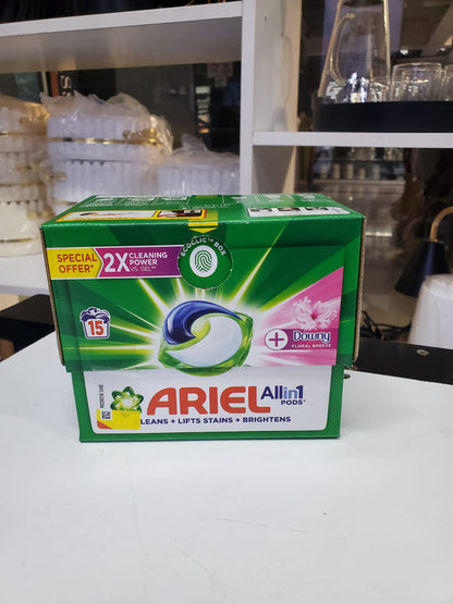 3 in 1 Ariel laundry pods