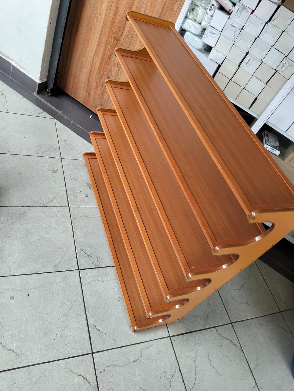 6 Layer Bamboo shoe rack