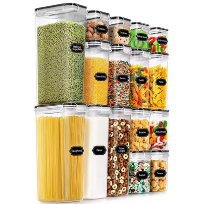 16pcs Food/Pantry Storage Containers