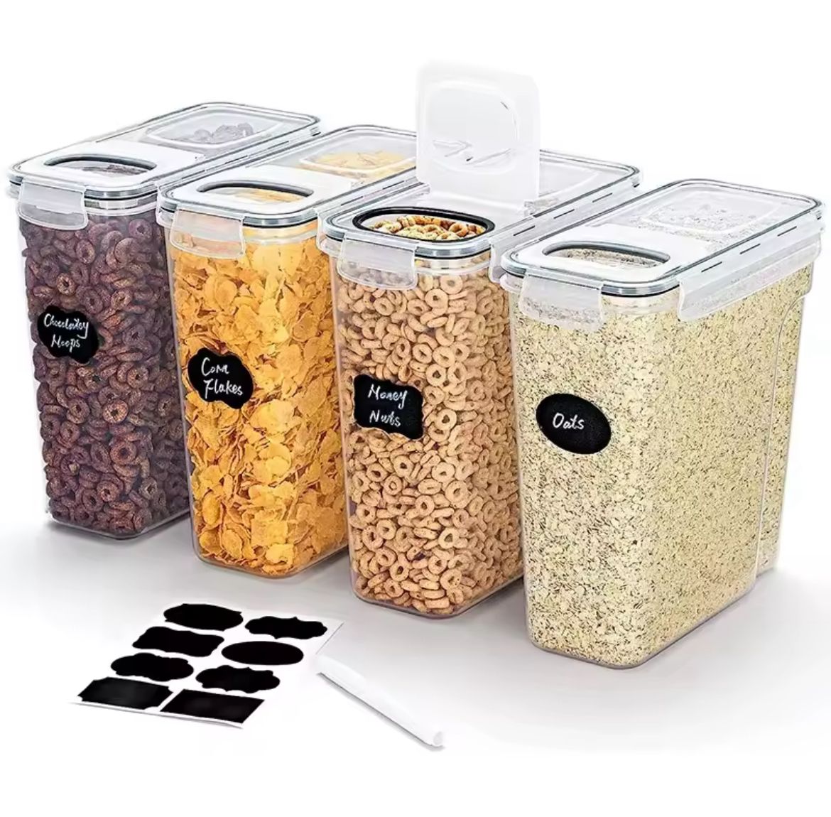 4pc airtight food storage containers