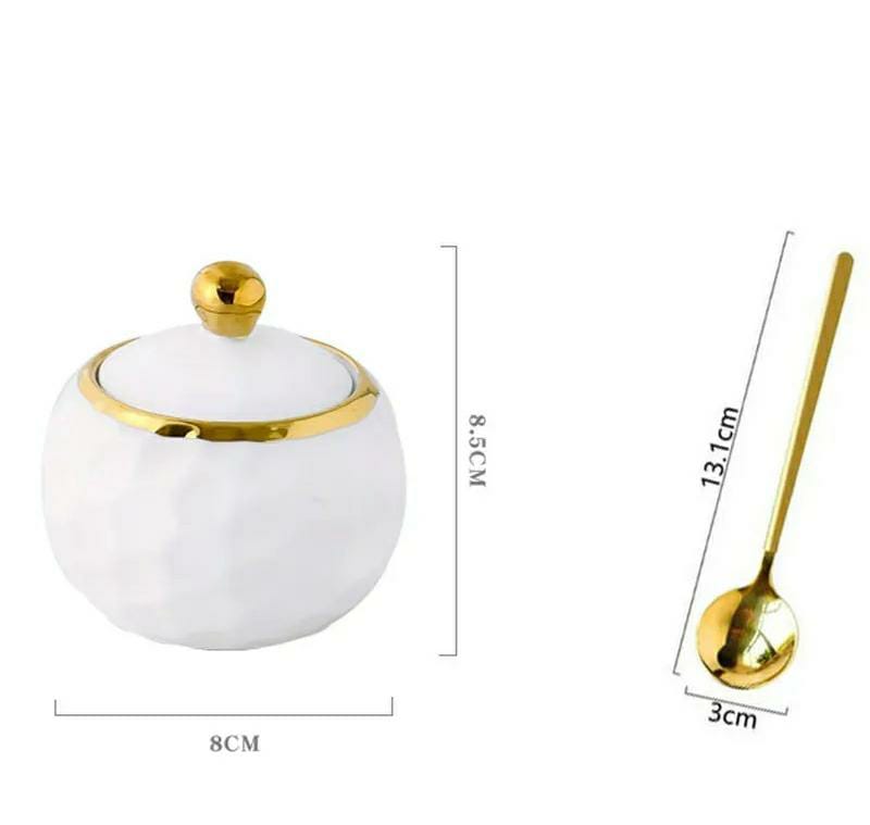 3 in1 sugar canisters with triangle shape stand