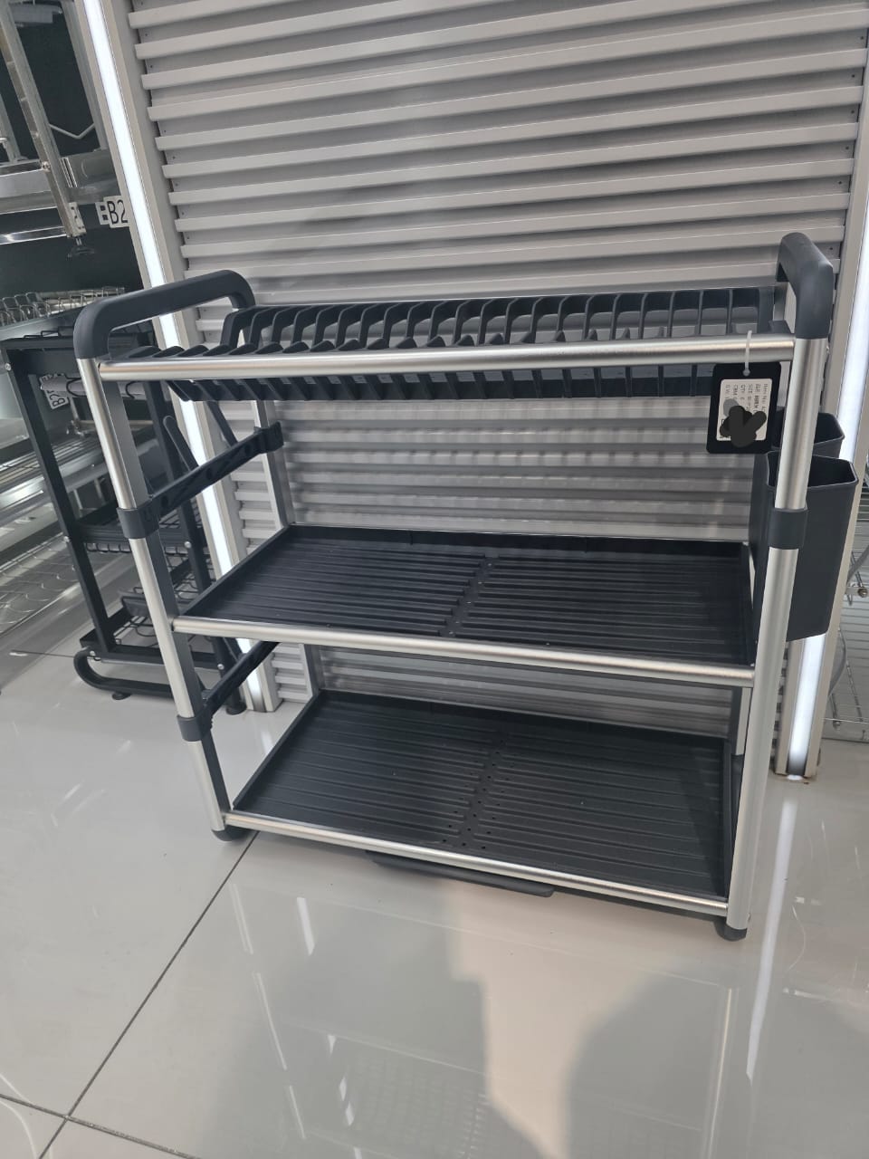 Premium Quality 3 Tier Aluminium Dish Drainer