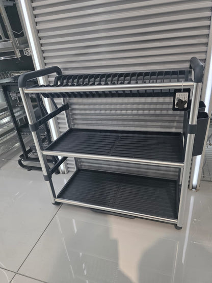 Premium Quality 3 Tier Aluminium Dish Drainer